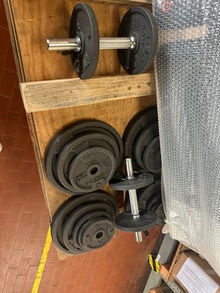 Pesi palestra, panca, manubri e dischi Decathlon