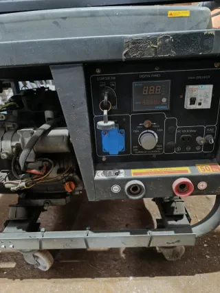 Generador Motosoldador Hyundai