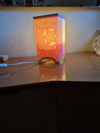 Lámpara infantil estrellas y luna