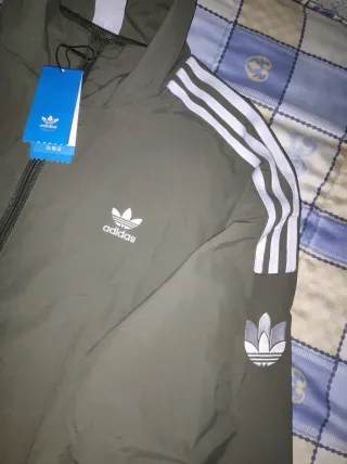 Chaqueta Adidas Retro Verde Talla M