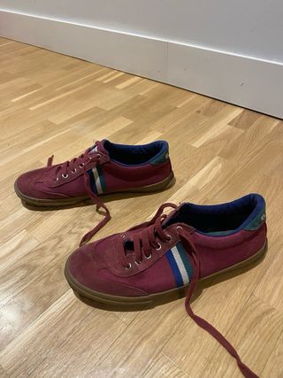 Zapatillas El Ganso Rojas Talla 42
