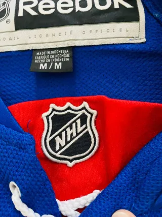 Maglia Hockey Reebok Rangers Uomo Taglia M