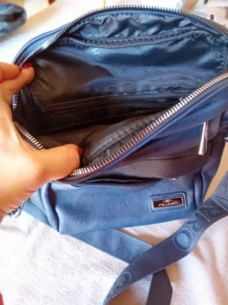 Borsa uomo Charro blu