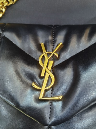 Bolso YSL Loulou Puffer Mediano Negro