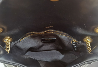 Bolso YSL Loulou Puffer Mediano Negro