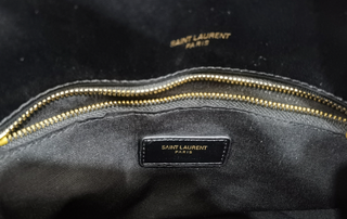 Bolso YSL Loulou Puffer Mediano Negro