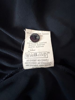 Vestido Humility Talla S Azul Marino