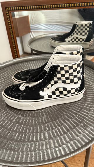 Vans Sk8-Hi Checkerboard Talla 40
