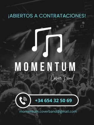 Grupo de música en directo en Barcelona | Momentum