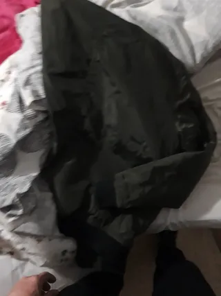 Chaqueta aviador Lefties verde