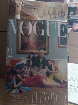 Revista Vogue España numero 456 Portada Almodóvar