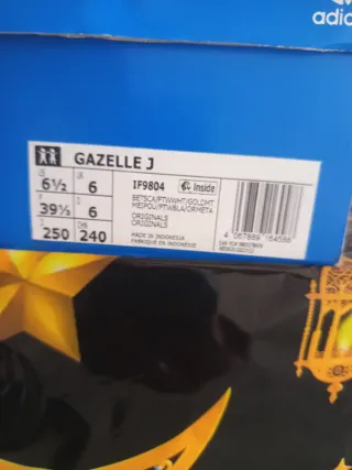 Adidas Gazelle Rojas Talla 39