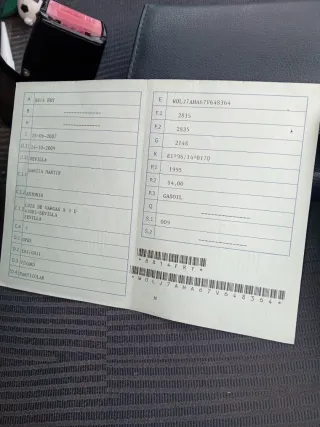 opel vivaro misto 2008