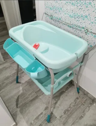 Bañera cambiador bebé