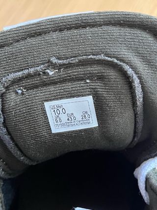 Vans Filmore Hi Verde Oliva Talla 43