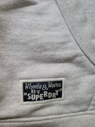 Sudadera Superdry Talla S Beige