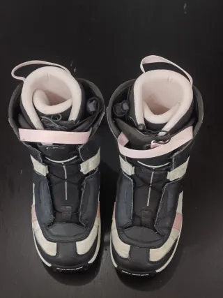 Scarponi Snowboard Salomon Donna tg 37 ⅓