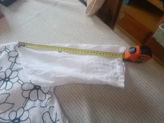 Camisa lino estampada flores