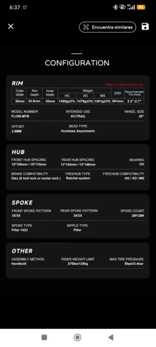 Ruote Elitewheels Flow MTB