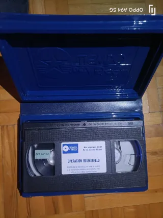 Película VHS Operación Blumenfeld Suspense