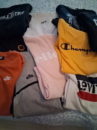 Lote 6 Sudaderas Varias Marcas Talla Única
