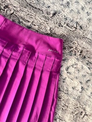 Falda Plisada Nike Tenis Padel Mujer Morada nueva