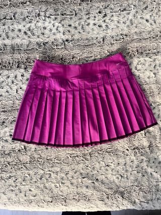 Falda Plisada Nike Tenis Padel Mujer Morada nueva