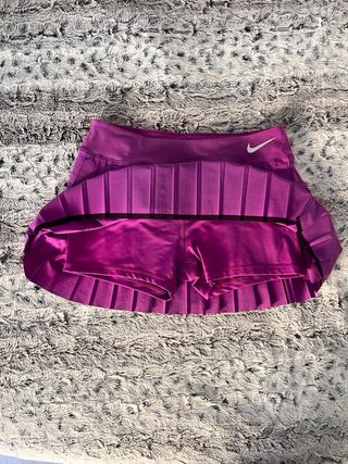 Falda Plisada Nike Tenis Padel Mujer Morada nueva