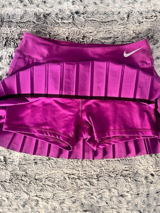 Falda Plisada Nike Tenis Padel Mujer Morada nueva