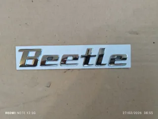 Letras Adhesivas VW Beetle Cromadas