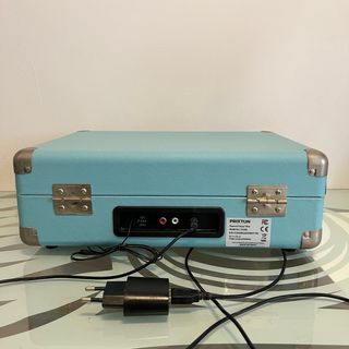 Valigia giradischi Prixton Blu