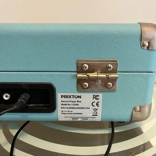 Valigia giradischi Prixton Blu