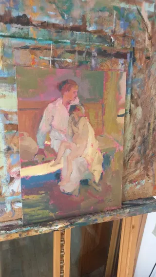 Reproducción Sorolla por @davibizart.