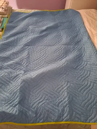 Trapuntino/copriletto singolo double face