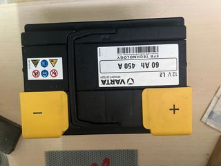 Batería Coche Varta 60 Ah EFB 450 A Startstop