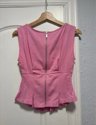 Blusa rosa talla S