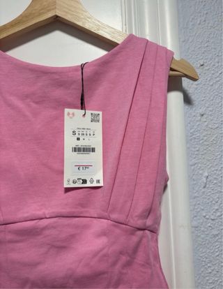 Blusa rosa talla S