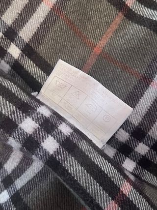 Abrigo Chaquetón Burberrys Vintage Verde Oliva 90s