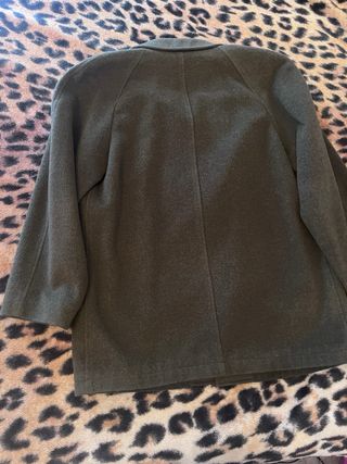 Abrigo Chaquetón Burberrys Vintage Verde Oliva 90s