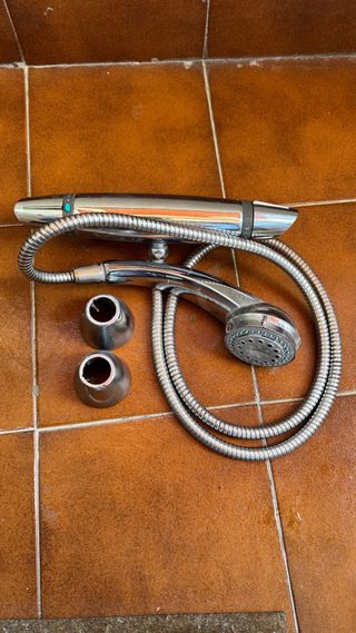 Grifo termostático ducha y rociador