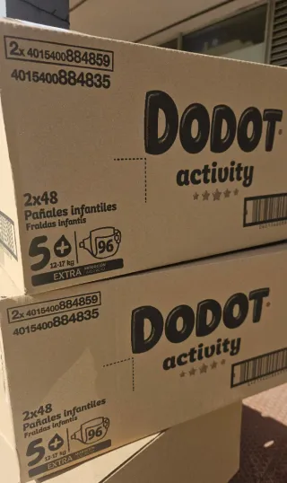 192 Pañales(2x96) Dodot Activity t5+