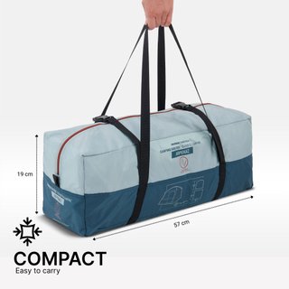 Carpa plegable habitáculo 6 personas UPF30 Arpenaz Base M