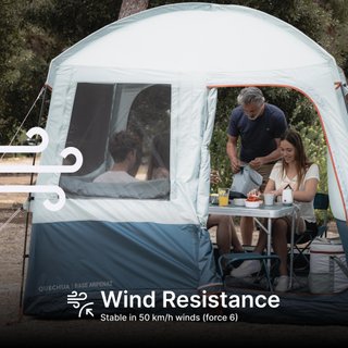 Carpa plegable habitáculo 6 personas UPF30 Arpenaz Base M