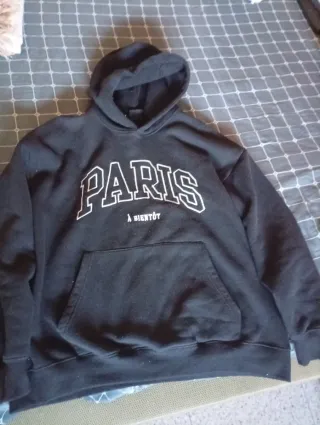 Sudadera Pull&Bear Negra Talla M