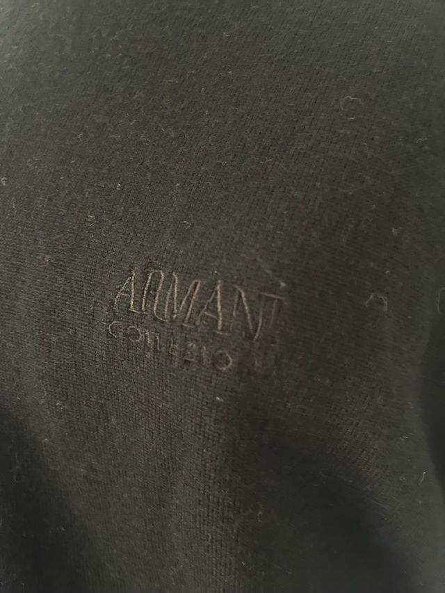 Maglioncino Armani Collezioni Nero Taglia M