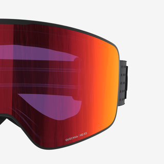 Gafas de esquí buen tiempo intercambiable adulto y niños, G