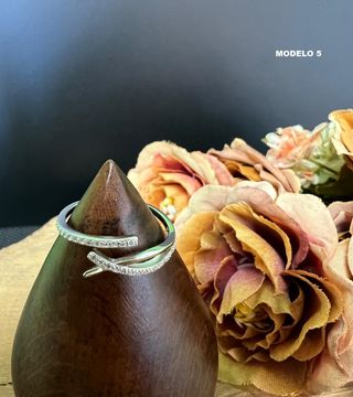 ANILLO AJUSTABLE PLATA 925S MODELO 11-15