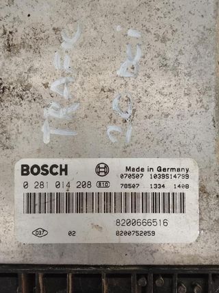 1191 centralita motor 0281014208 renault trafic -