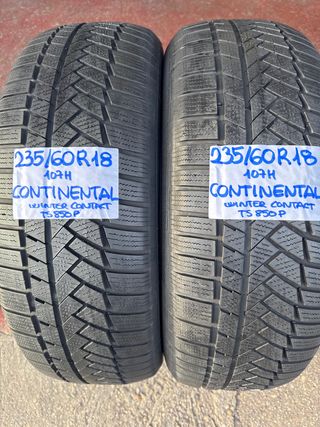 2 Neumáticos CONTINENTAL 235/60R18 m+s