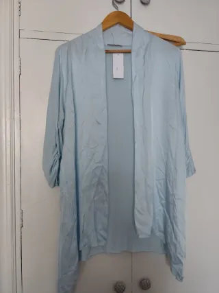 Kimono Moda Italia Beige Talla Única